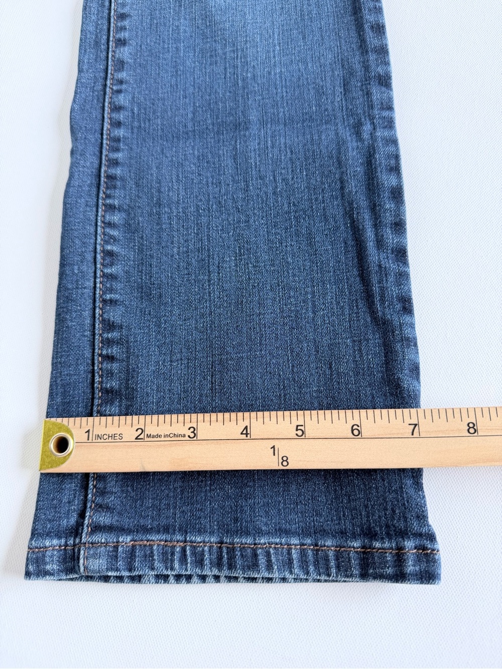 Levi’s 505 Straight Leg Jeans 29 Medium Wash Y2K Flap Pocket Denim - Picture 8 of 12